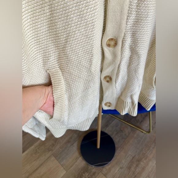 NWT Marine Layer Nate Chest Stripe Cardigan Sweater Men’s Size XL - Picture 5 of 7